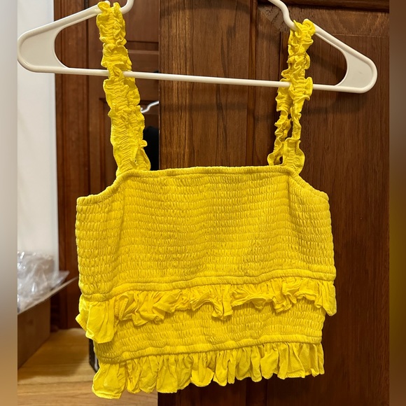 Lovers + Friends Carrie Top Neon Yellow size small - Picture 5 of 10